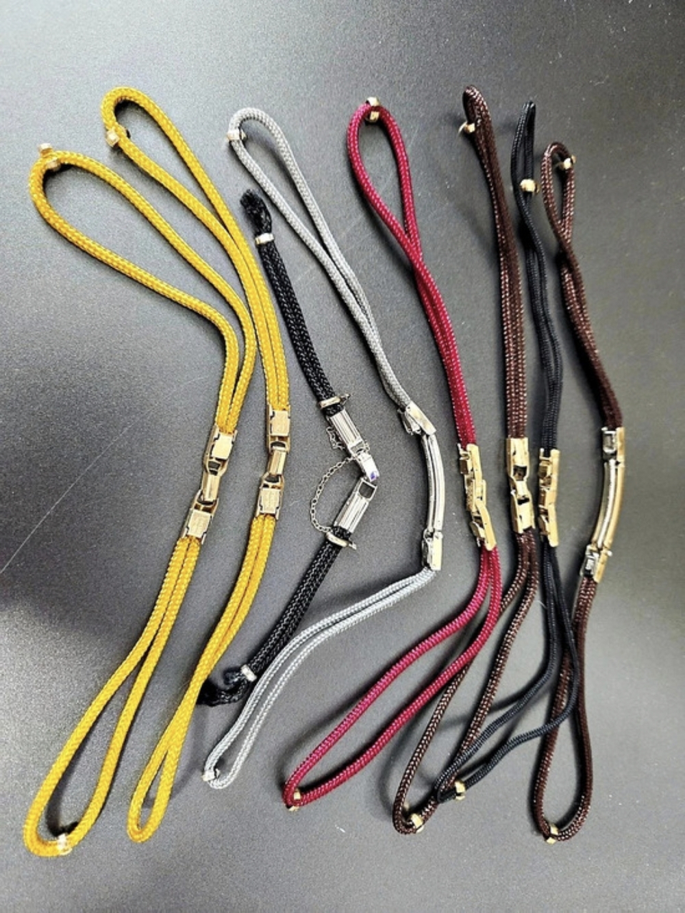 Vint MORAYS, Harley, Jb, 1/40 Gf, 10k gf 1/20-12k Gf Cord Watch Bands Lot Of 8